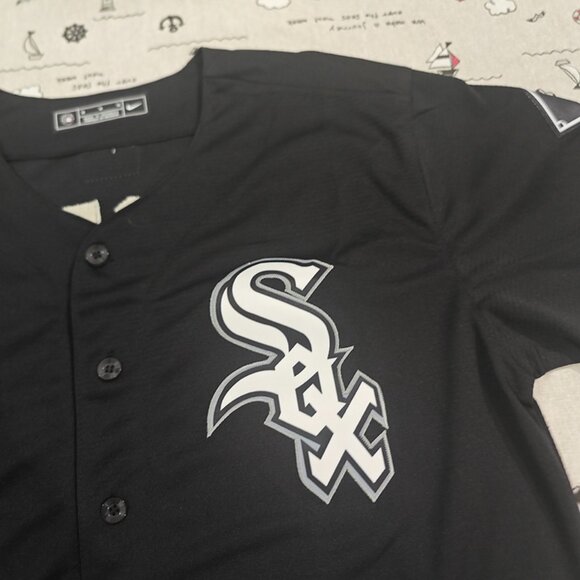 MLB Michael Jordan Chicago White Sox Black Jersey No. 45 - Picture 3 of 6